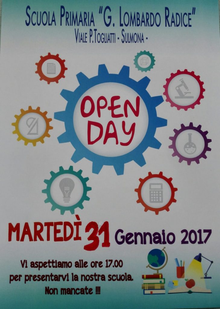 OPEN DAY SCUOLA PRIMARIA
