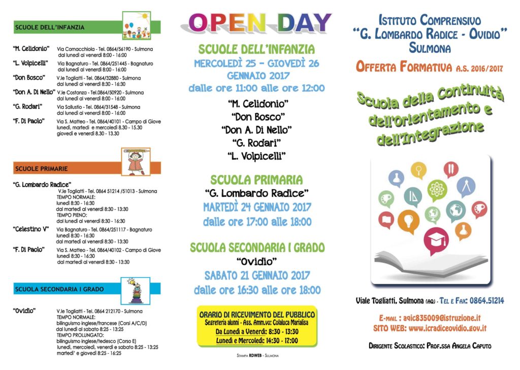 OPEN DAY  2017