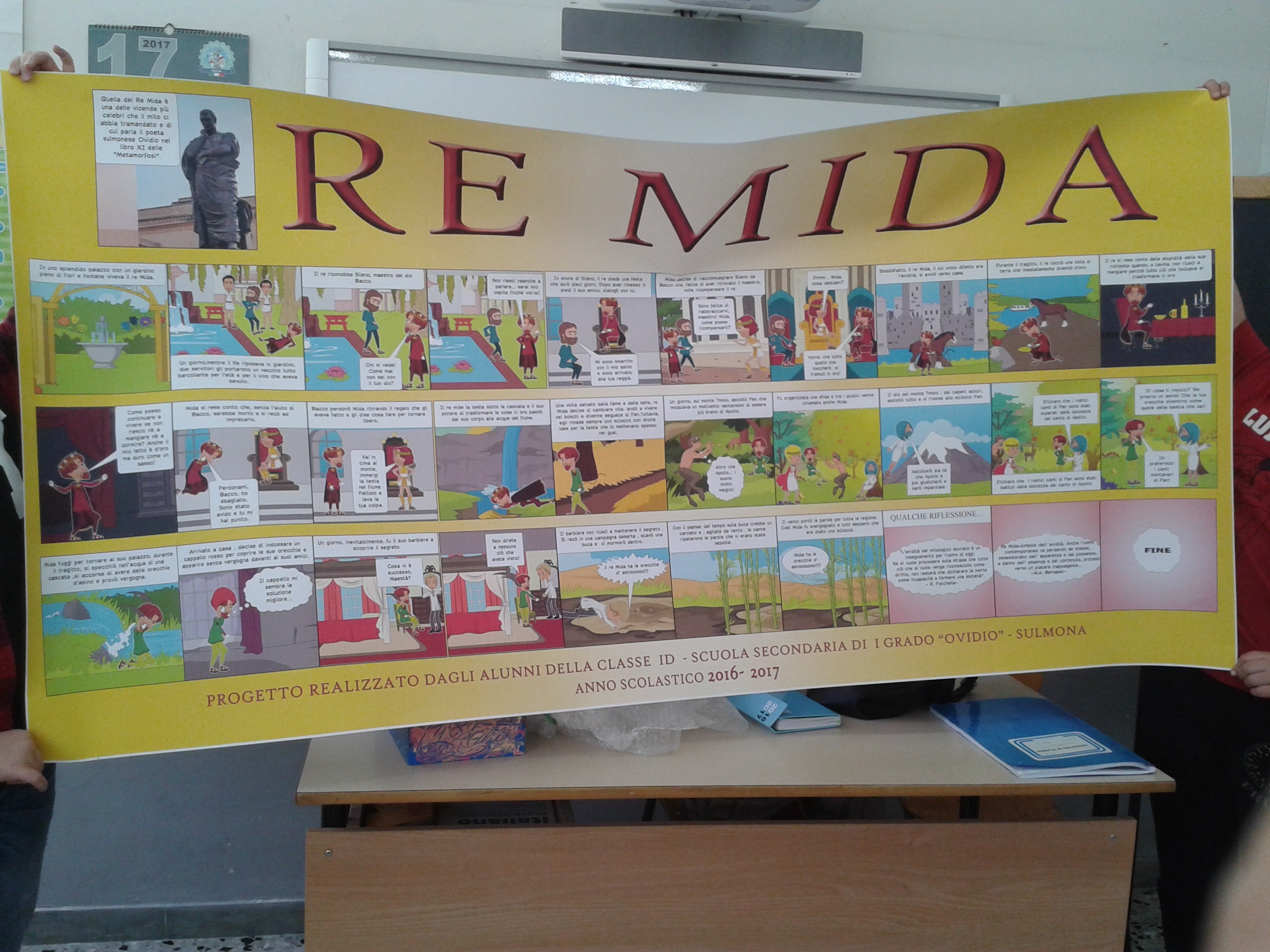 LA CLASSE 1 D  VINCITRICE DEL CONCORSO “ OVIDIO A SCUOLA”