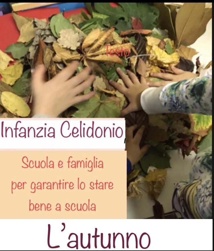 Infanzia “Celidonio”: attività dal sapore autunnale