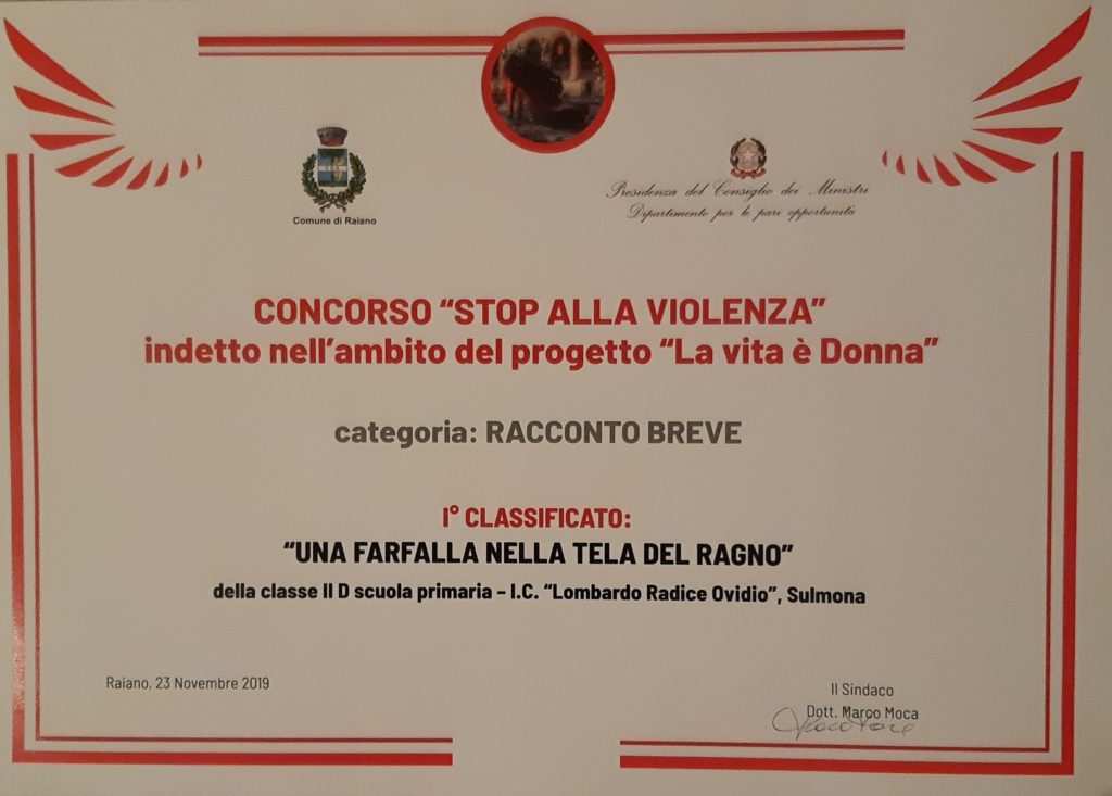 CONCORSO “STOP ALLA VIOLENZA”