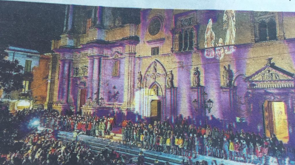 Accensione luminarie natalizie a Sulmona