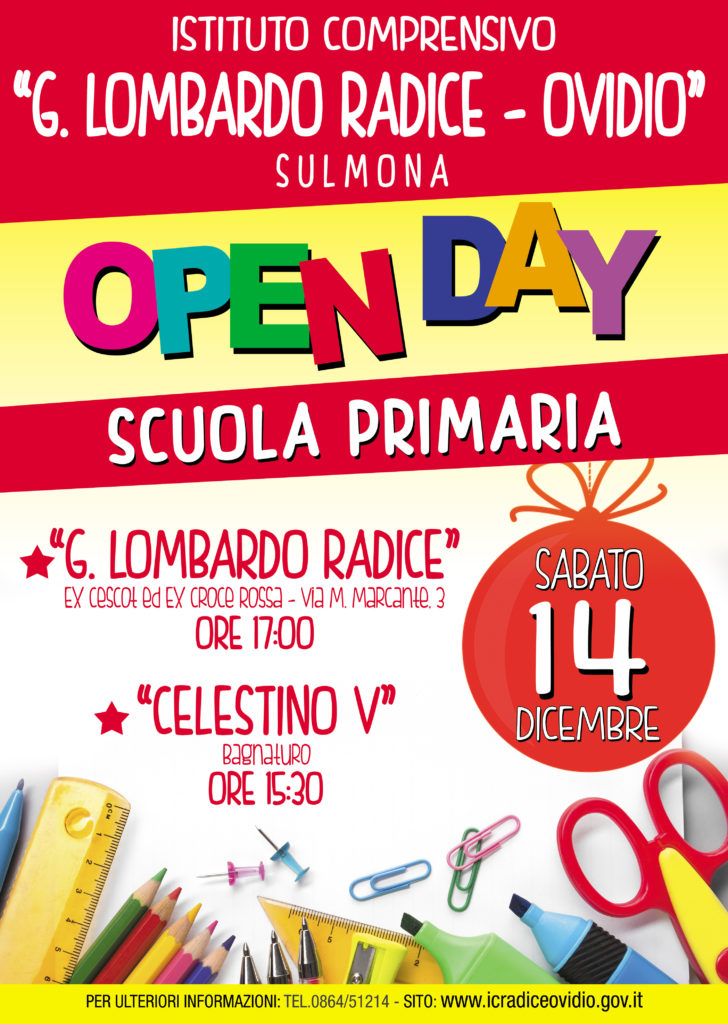 Open day scuola primaria