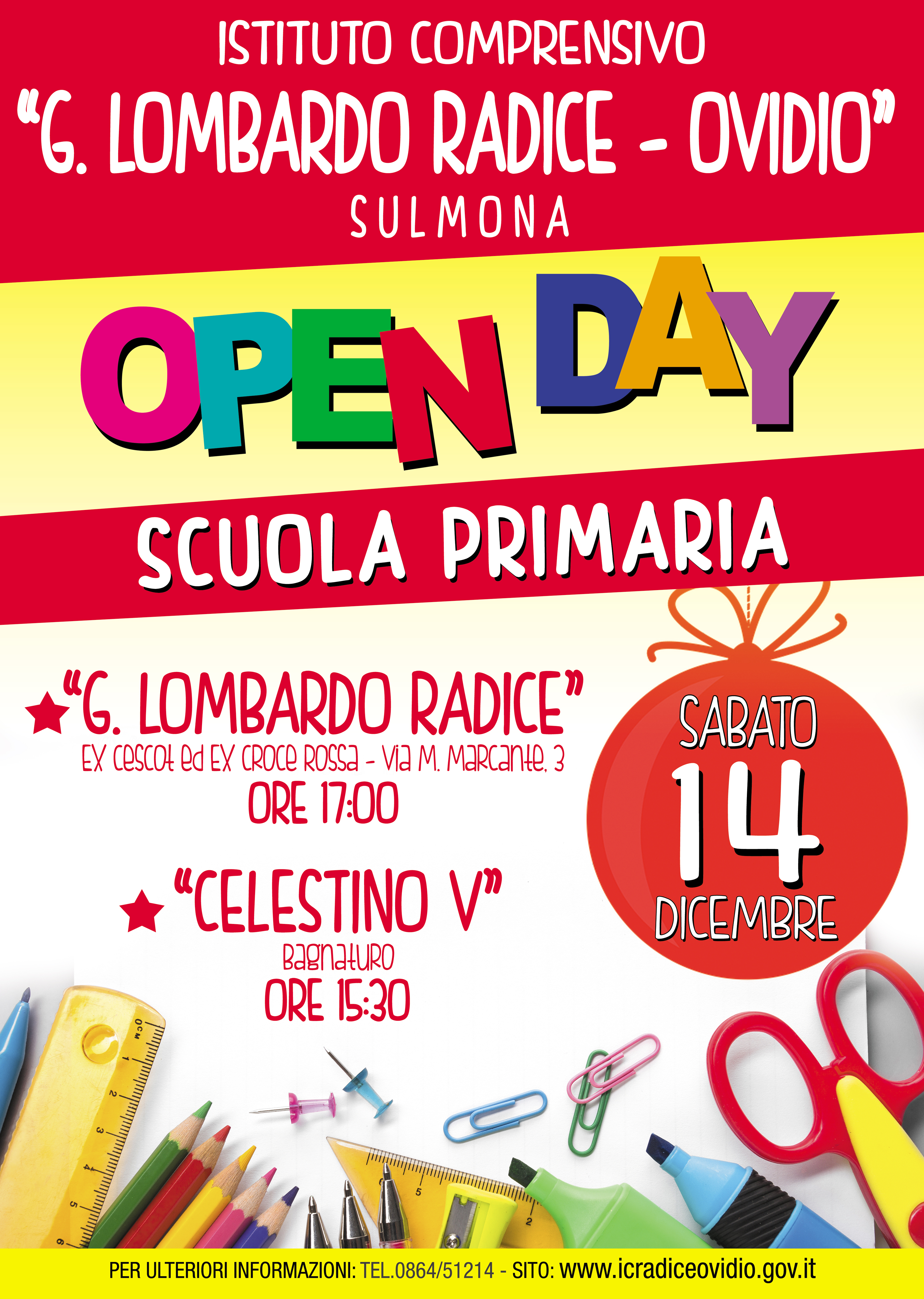 Open day scuola primaria