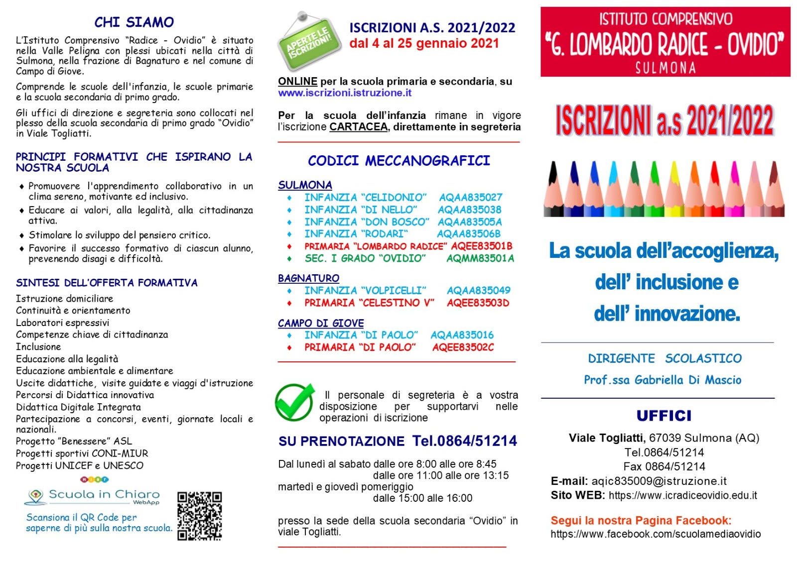 SPECIALE ISCRIZIONI!!!!!