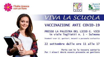 VACCINAZIONE ANTI COVID-19 A SCUOLA