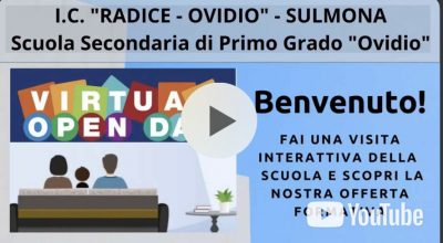 OPEN DAY-Tour virtuale scuola secondaria di I grado “OVIDIO”