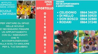 VIENI A CONOSCERE LE SCUOLE DELL’INFANZIA