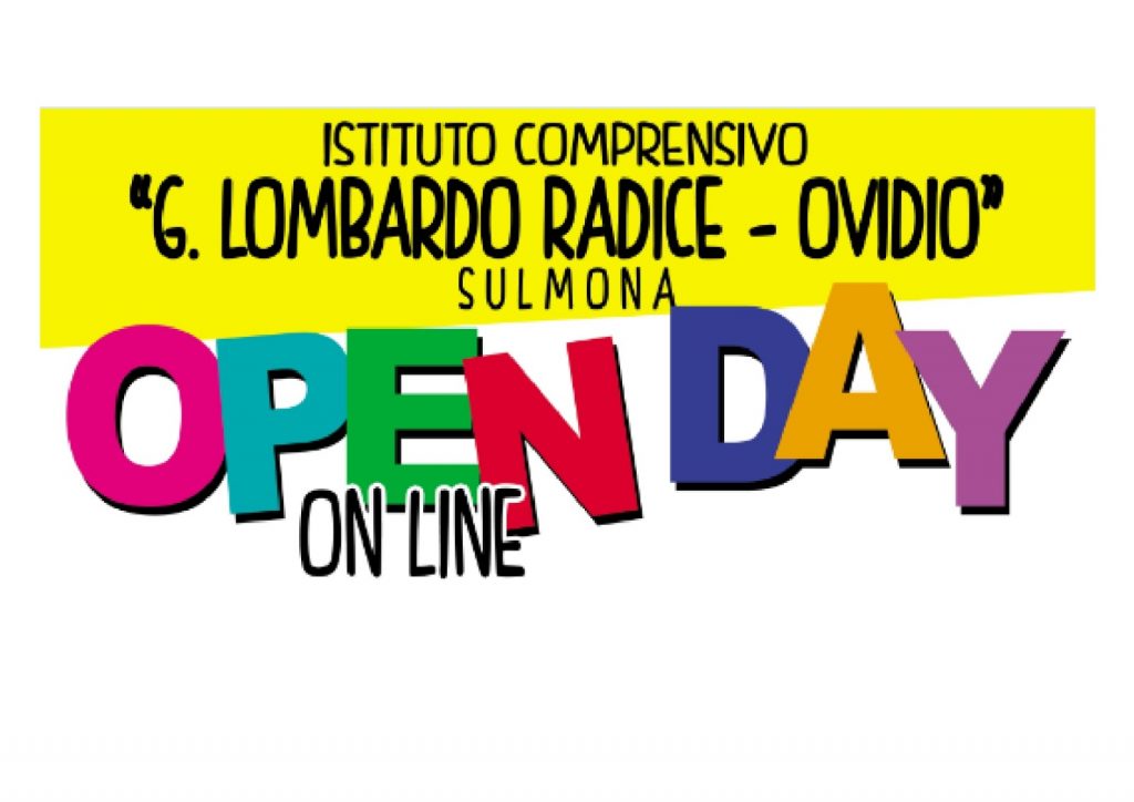 OPEN DAY Scuola Primaria “LOMBARDO RADICE”-SULMONA