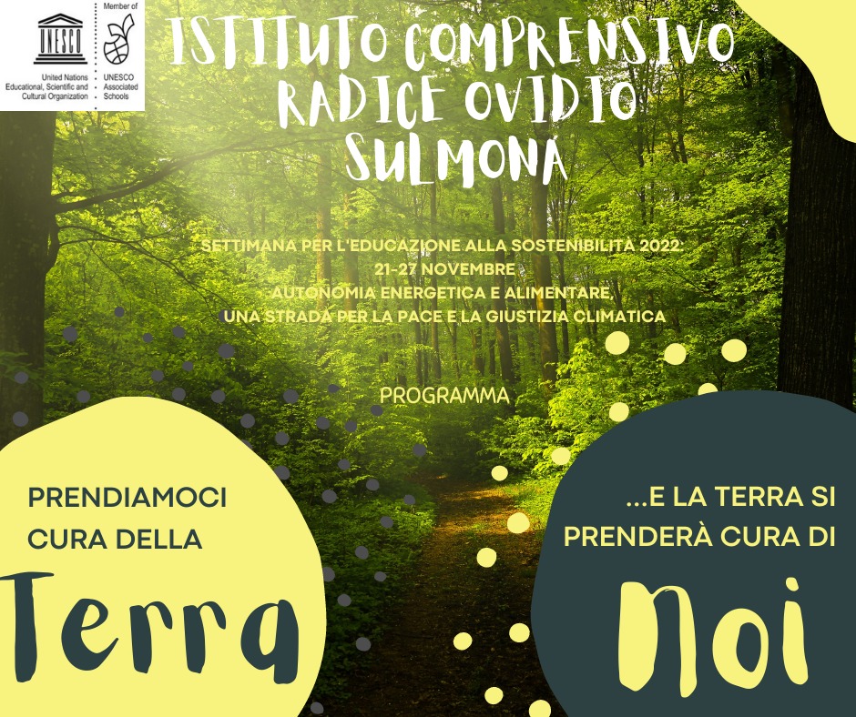 Settimana di Educazione alla Sostenibilità promossa dal CNESA2030